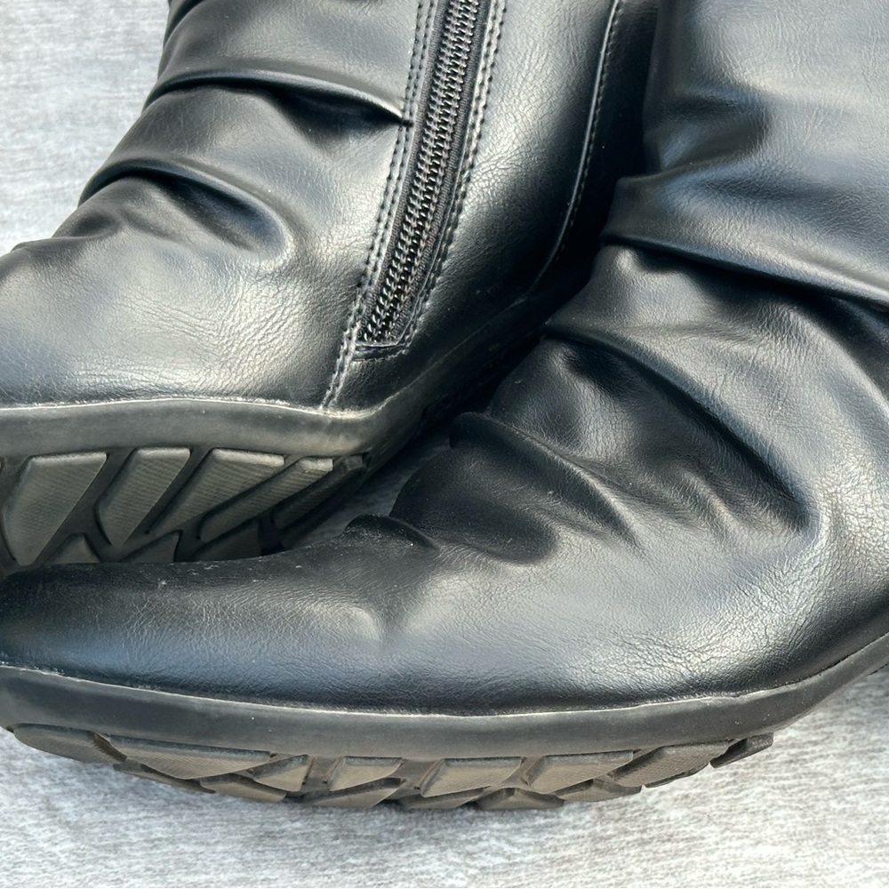White Mountain Black Leather‎ Shoes - Picture 2 of 6